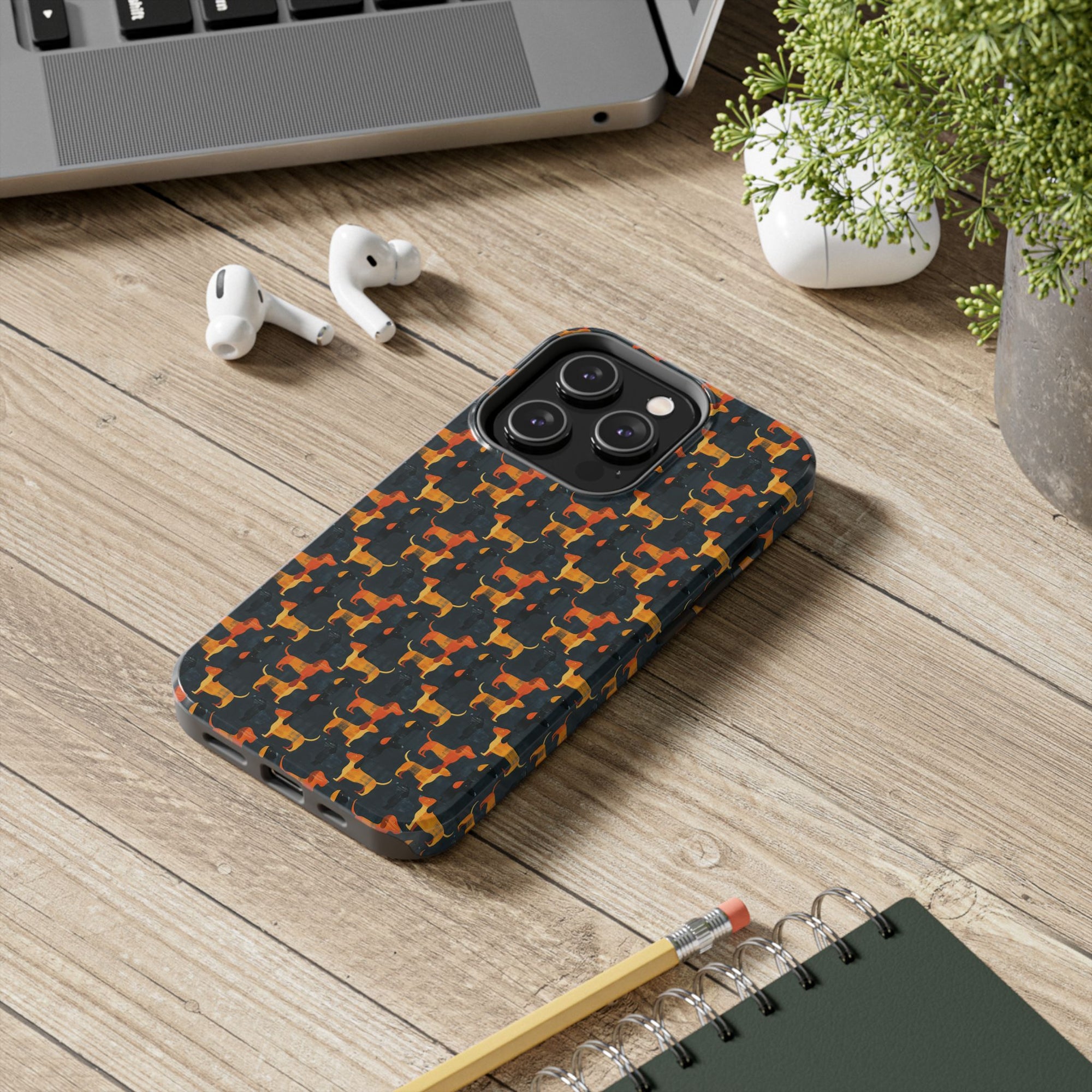 Dog Lover Tough Phone Case - Durable Pet-Themed Design for Everyday Protection