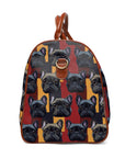 Chic Canine Checkmate - Frenchie Edition Waterproof Travel Bag