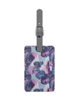 Funky Geometric Boxerista Luggage Tag