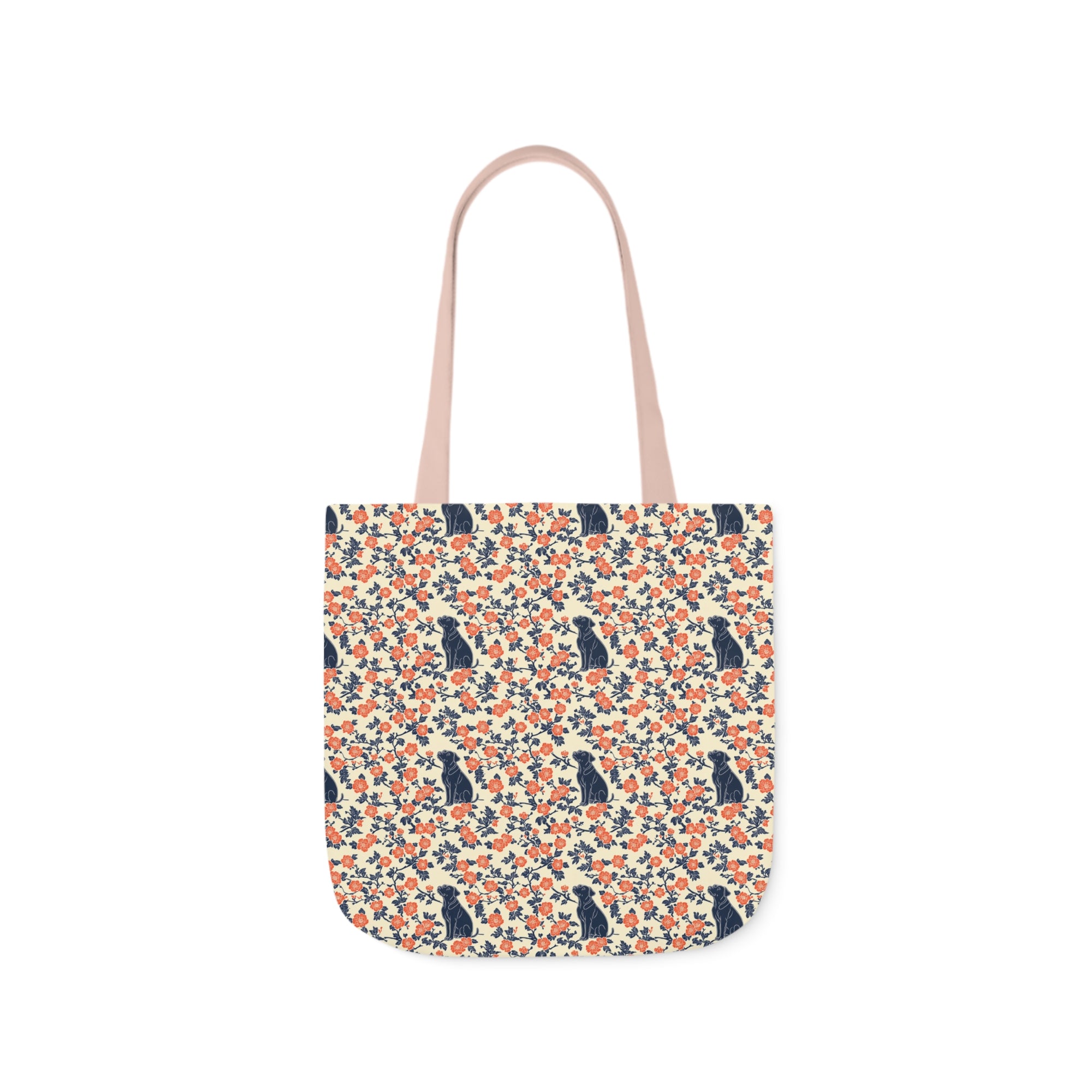 Bloomiful Lab Bouquet Canvas Tote Bag