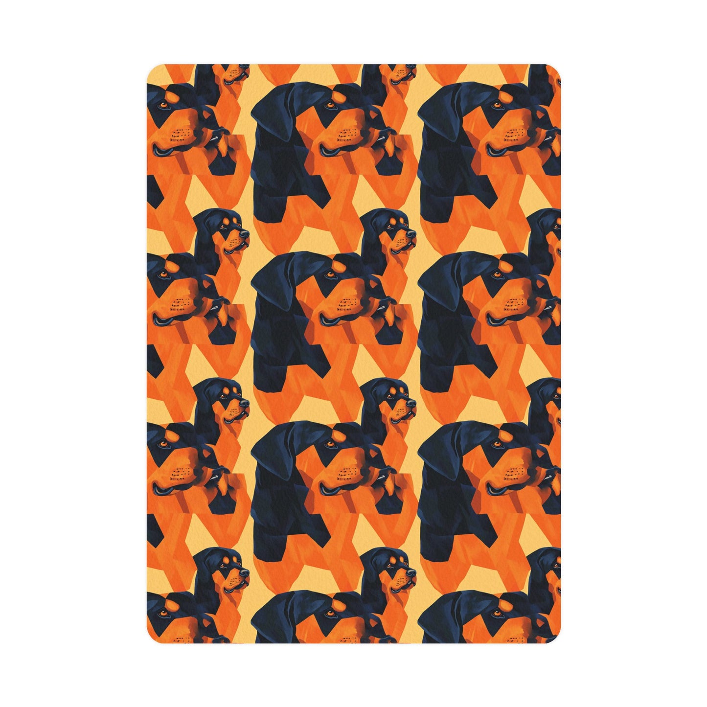 Rottweiler Chic Pawsitivity Postcards