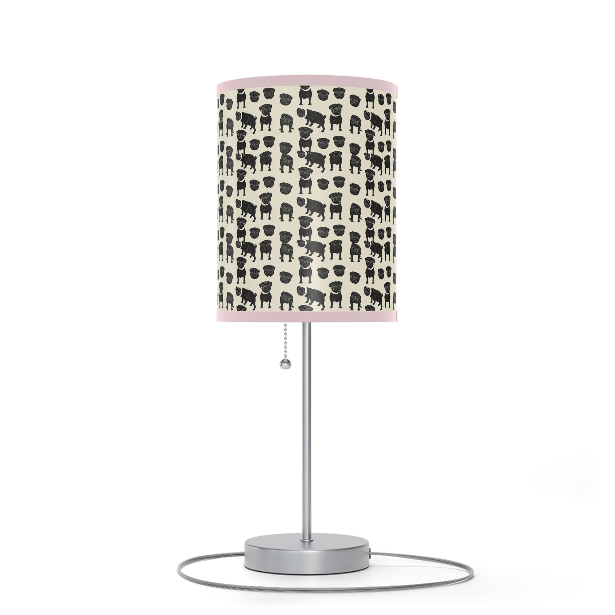 Puggie Pout Perfection Lamp on a Stand