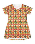 Corgi Chic Popart Pup T-Shirt Dress