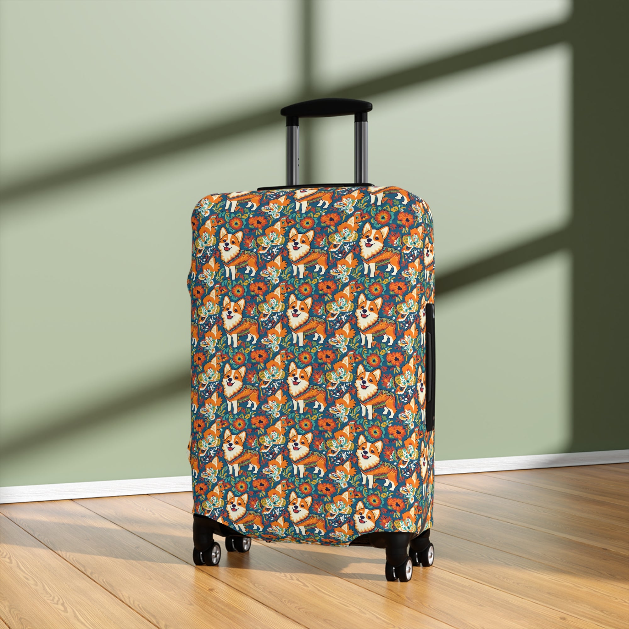 Corgi Carnival Couture Luggage Cover