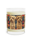 Yorkie Charm Twins Scented Candle