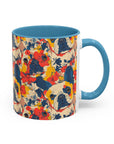 Bloom Pup Frenchietastic Splatter Accent Coffee Mug