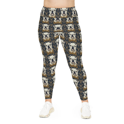 Wildwood Wanderlust Bulldog Plus Size Leggings