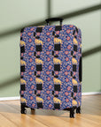 Bloomtastic Lab Petal Parade Luggage Cover