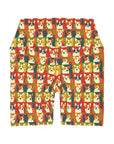 Corgi Chic Popart Pup High Waisted Yoga Shorts