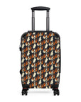 Beagle Glimmer Gaze Glamour Suitcase