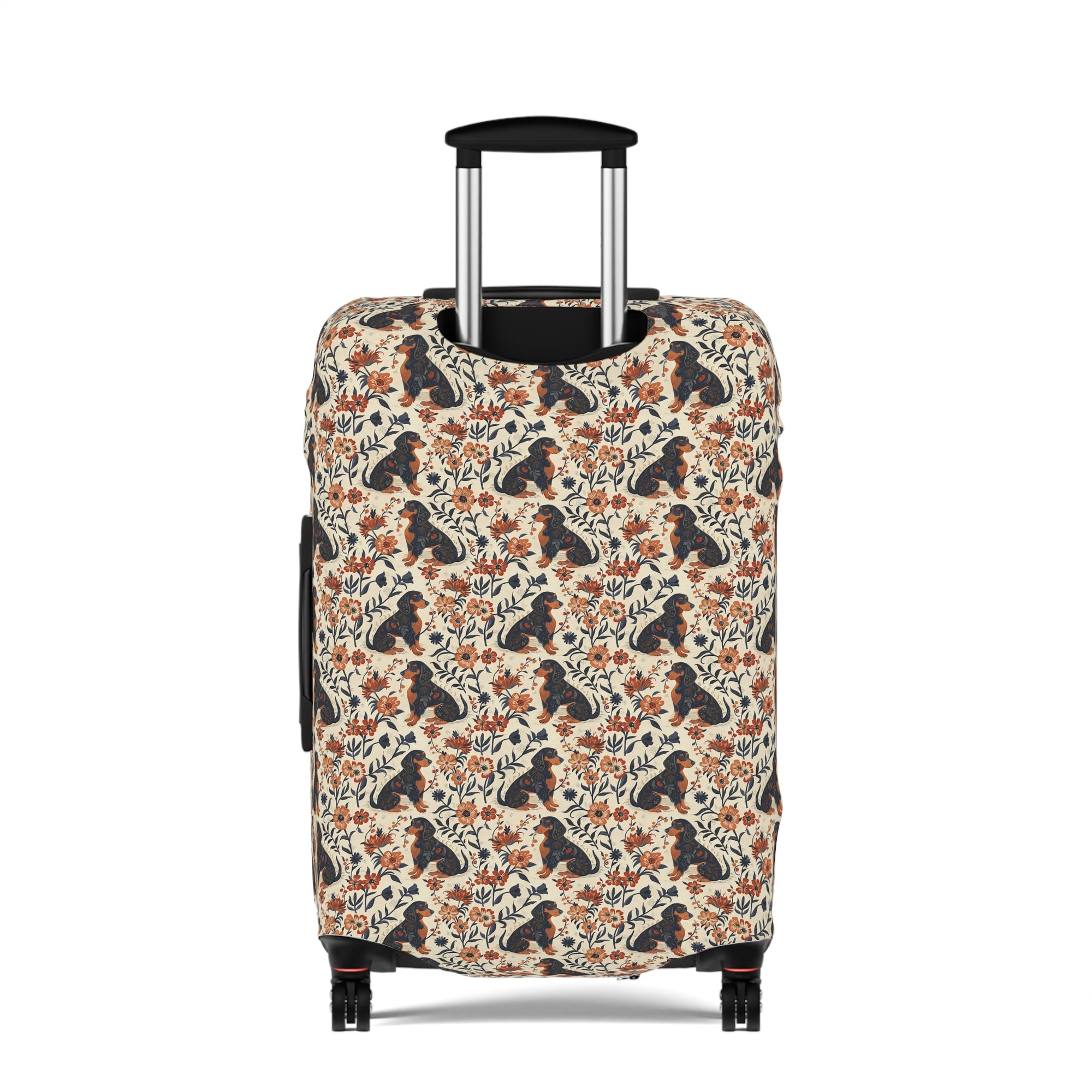 Blossoming Dachshunds Delight Luggage Cover