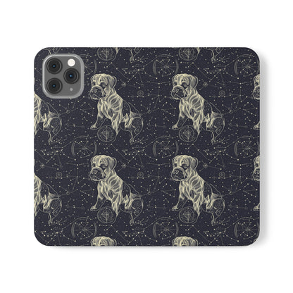 Celestial Boxer Bliss Flip Cases