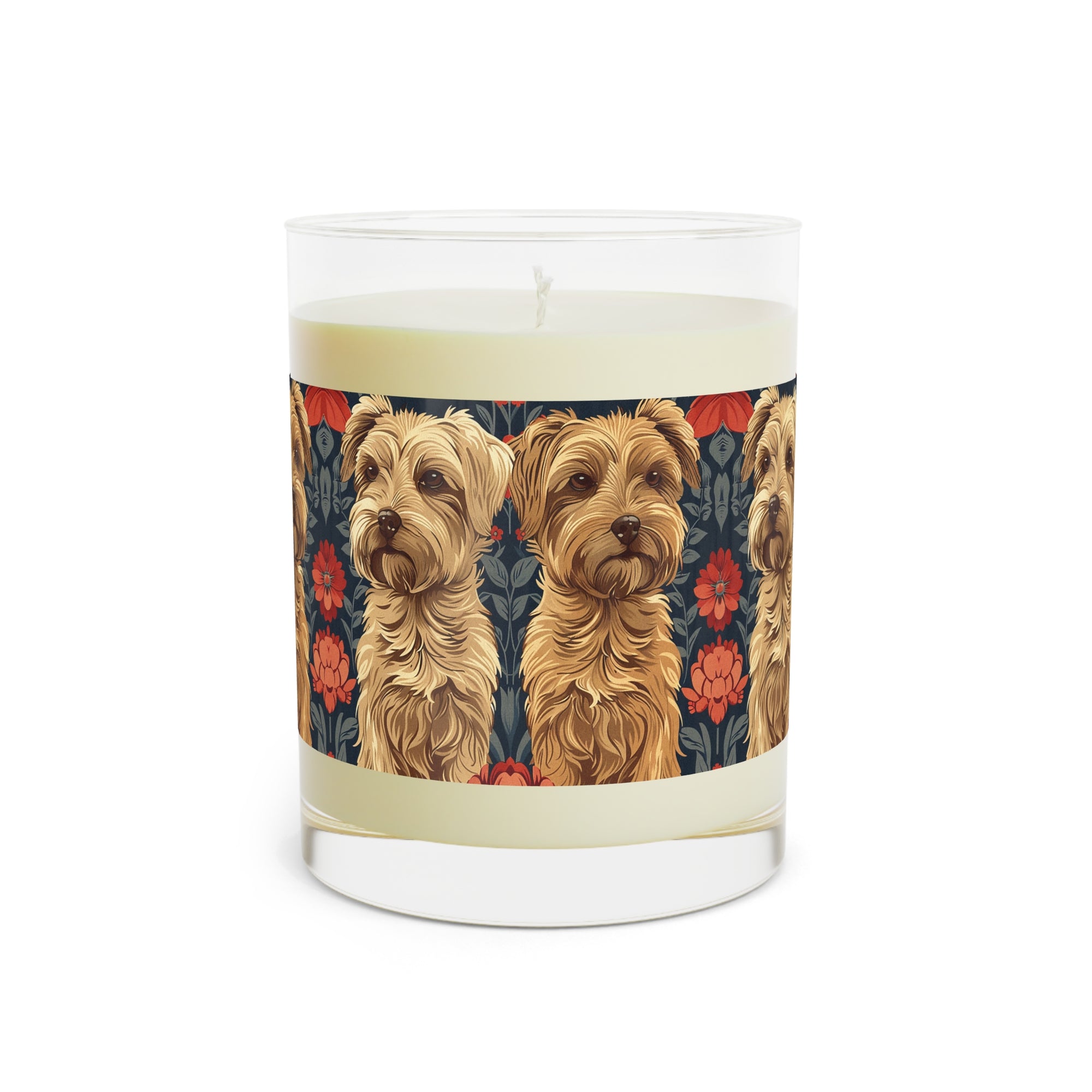 Yorkie Charm Twins Scented Candle