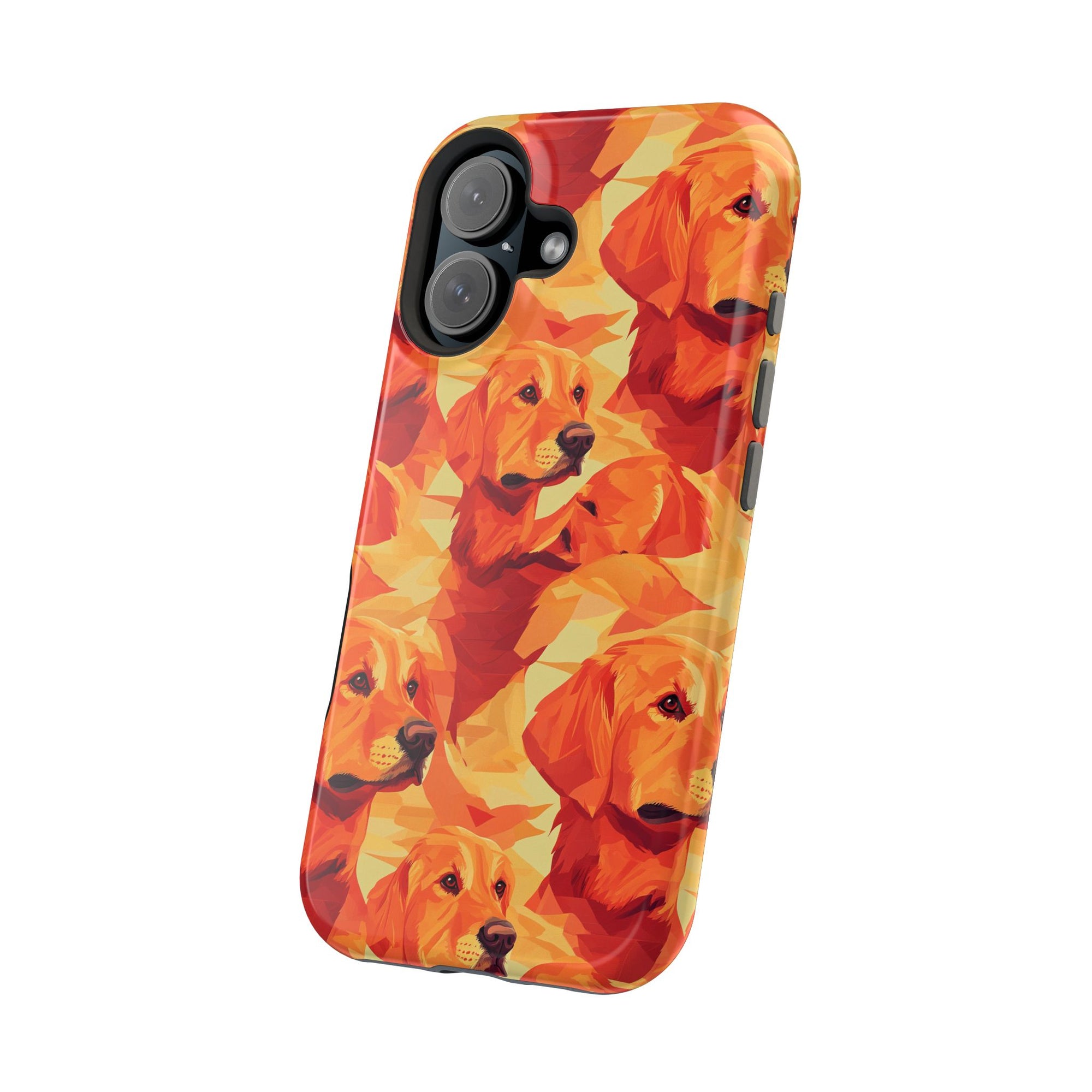 Golden Glamour Paws Magnetic Tough Cases