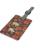 Pug Paradise Playpen Luggage Tag