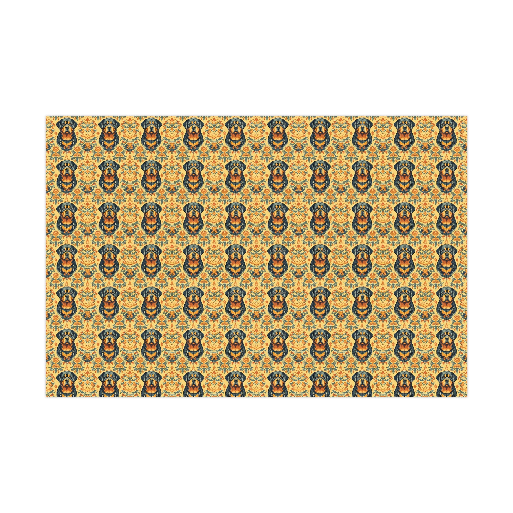 Royal Rottie Regalia Gift Wrap Papers