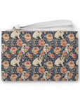 Blooming Bulldog Beauty Clutch Bag