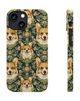 Corgi Charmz Slim Phone Cases