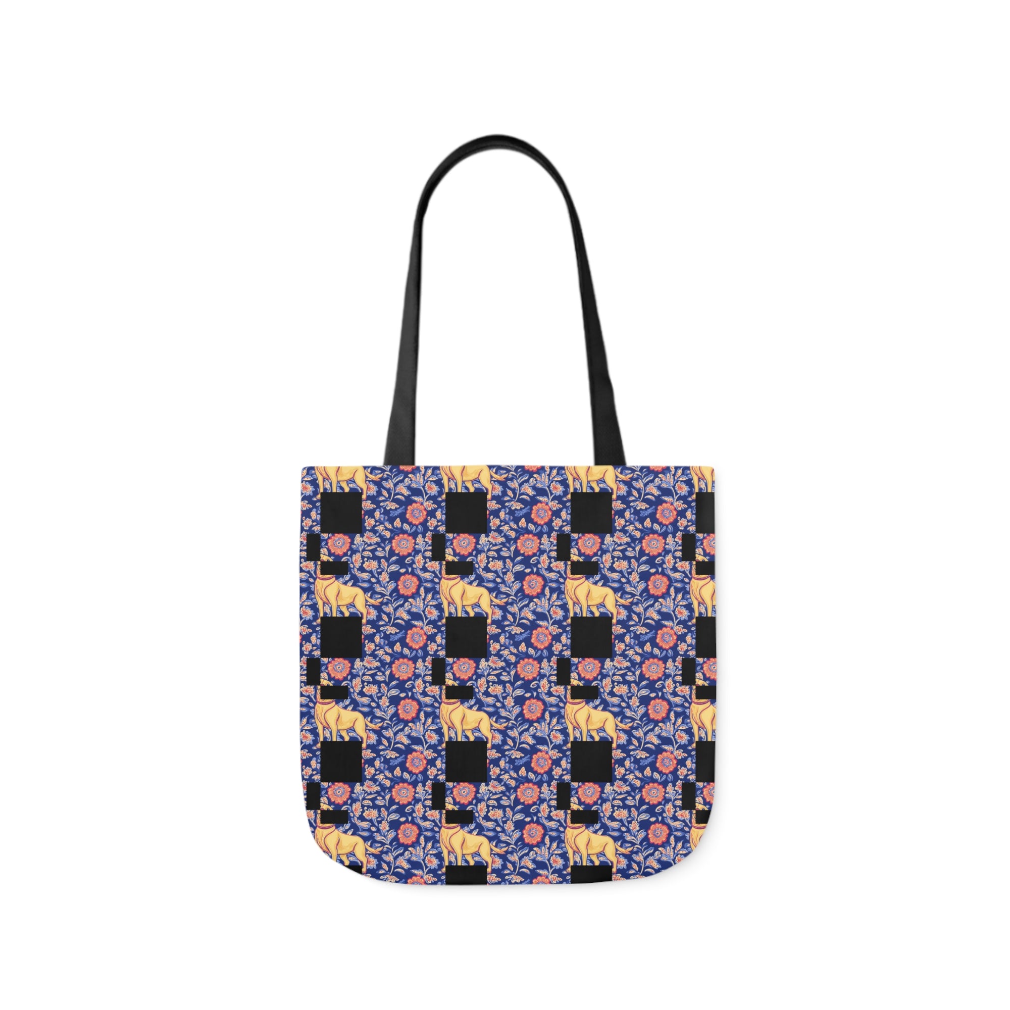 Bloomtastic Lab Petal Parade Canvas Tote Bag