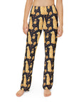 Golden Paws Floral Frenchie Kids Pajama Pants