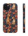 Floral Pawsome Dachsund Delight Magnetic Tough Cases