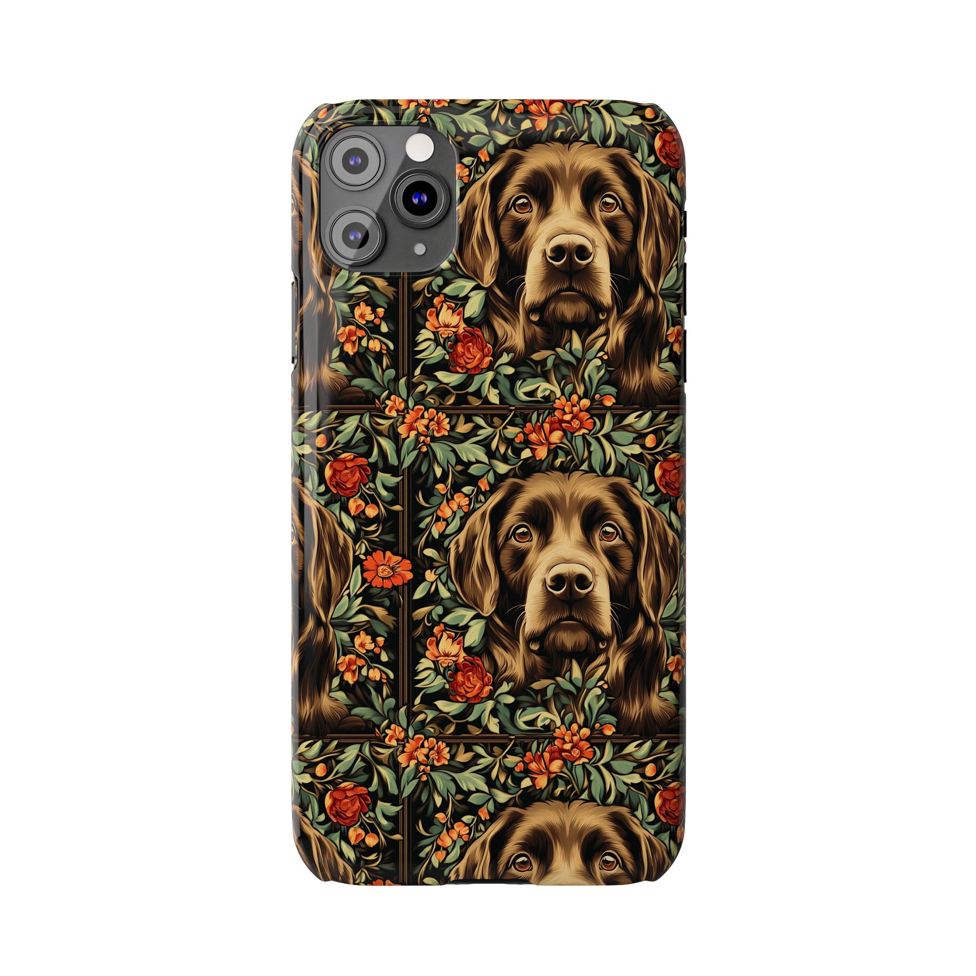 Labrador Lush Pooch Tapestry Slim Phone Cases