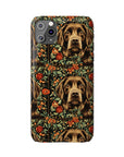 Labrador Lush Pooch Tapestry Slim Phone Cases