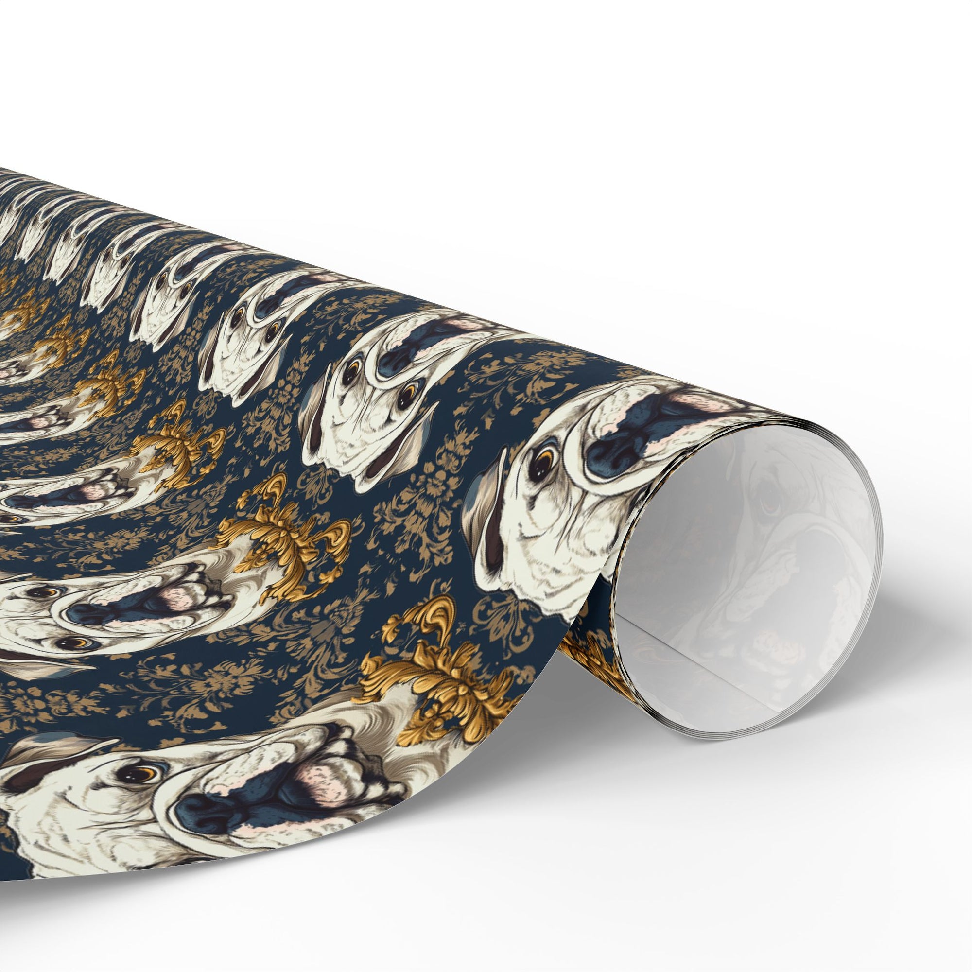 Wildwood Wanderlust Bulldog Wrapping Paper