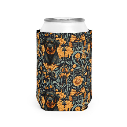 Ruffle Rottie Glamourific Can Cooler Sleeve