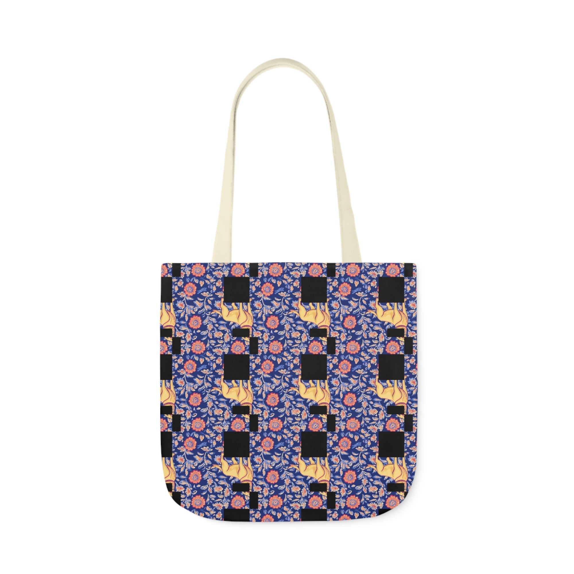 Bloomtastic Lab Petal Parade Canvas Tote Bag