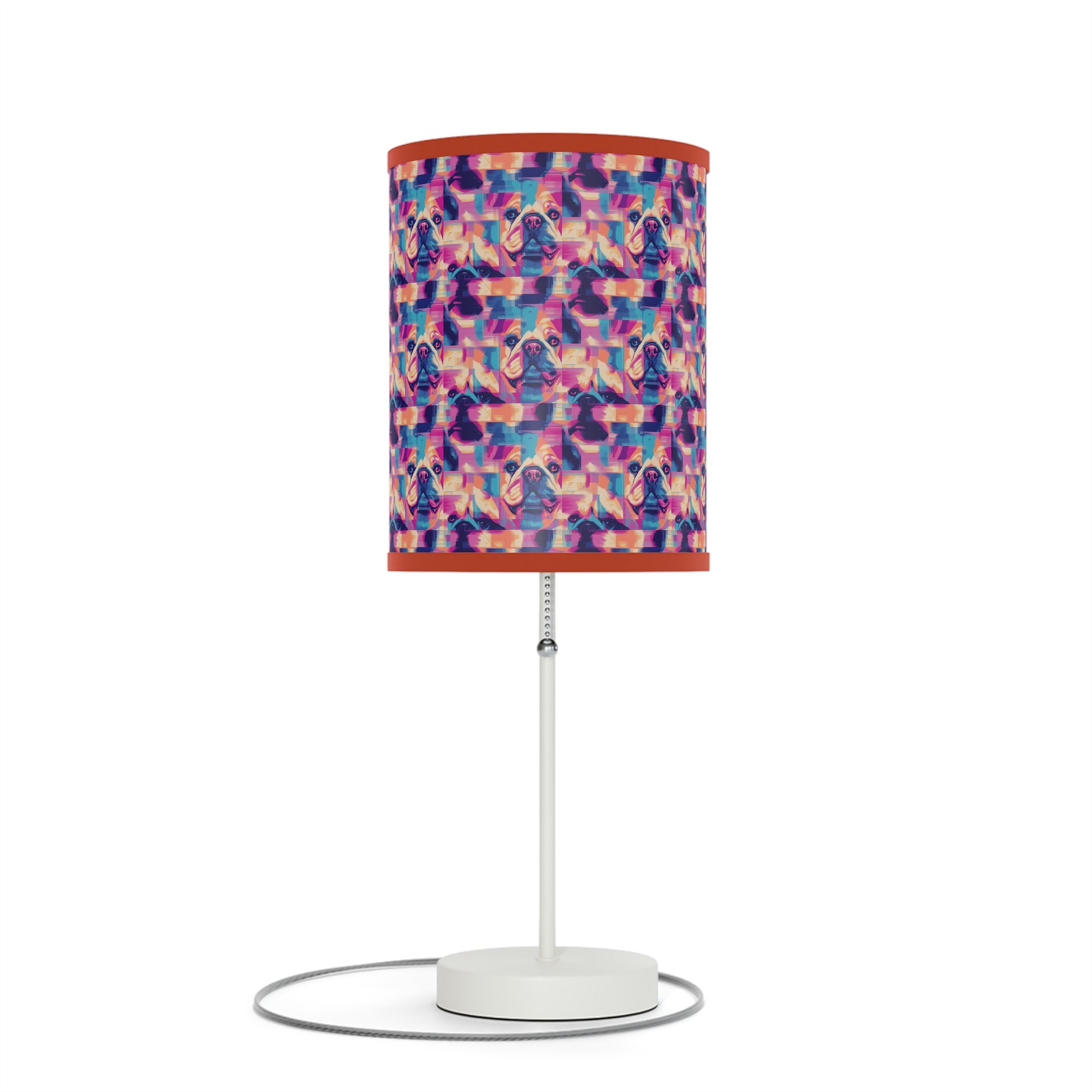 Dazzling Bulldog Chic Lamp on a Stand