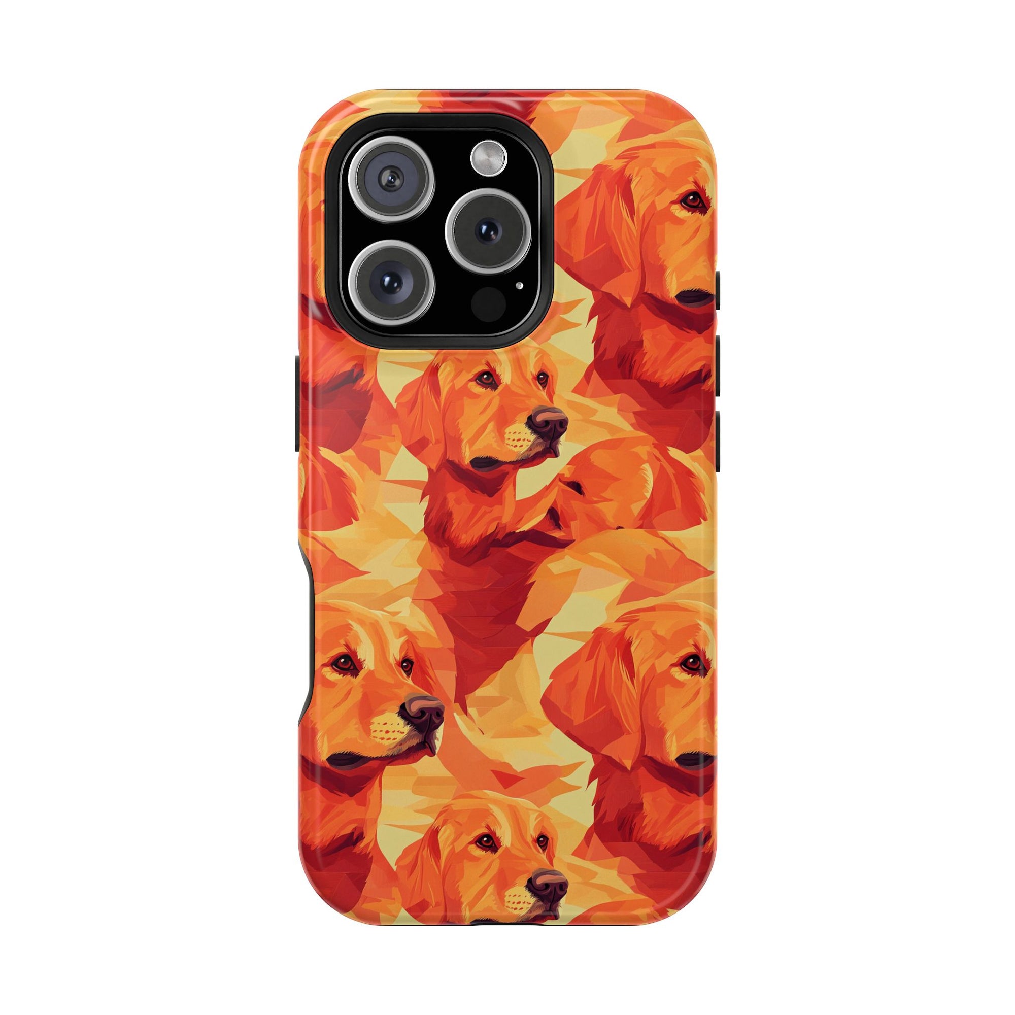 Golden Glamour Paws Magnetic Tough Cases