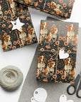 Beagle Blossom Bonanza Gift Wrap Papers