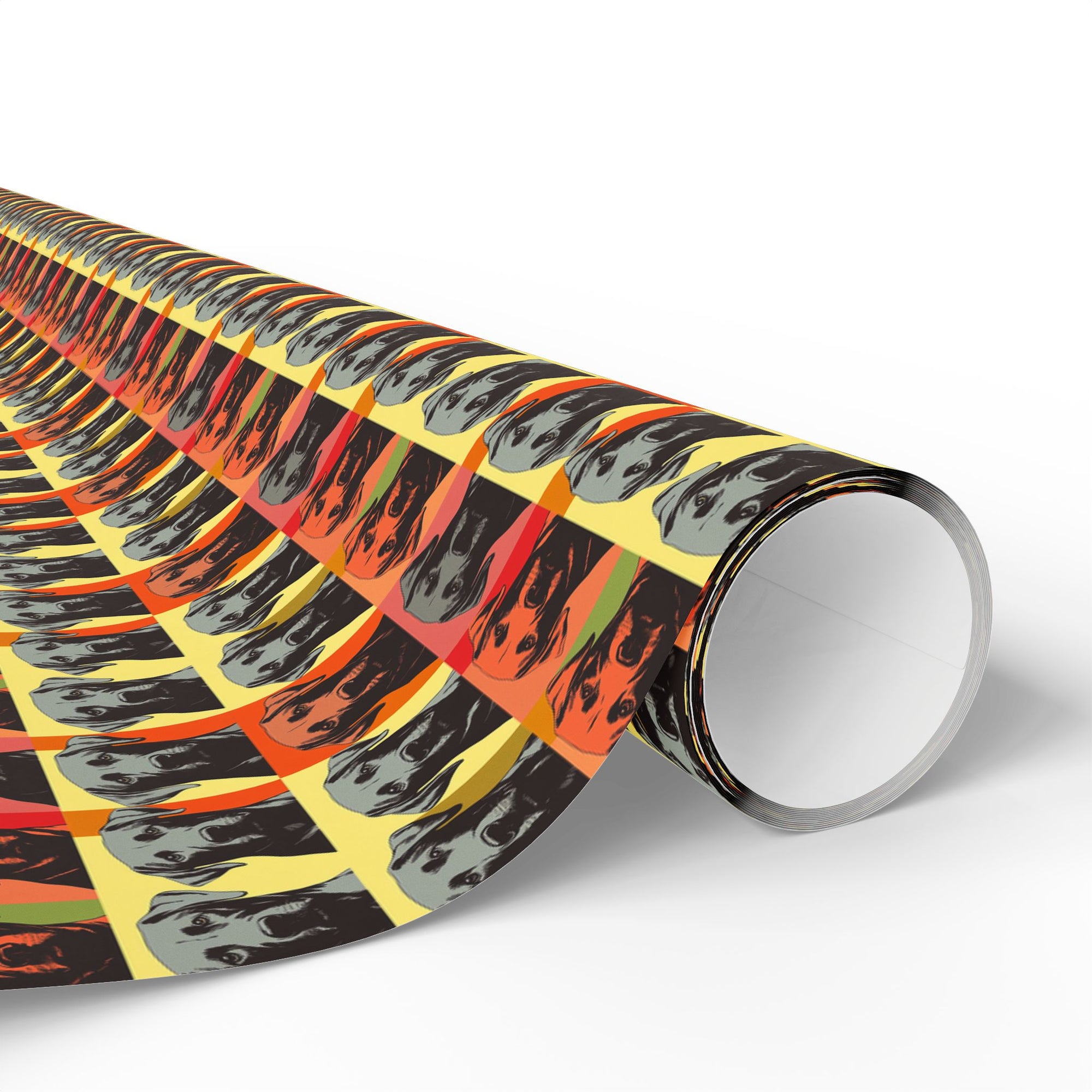 Whimsical Warhol Labrador Wrapping Paper