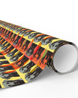 Whimsical Warhol Labrador Wrapping Paper