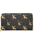 Heavenly Husky Hues Zipper Wallet