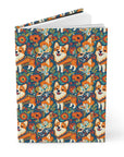 Corgi Carnival Couture Hardcover Journal Matte