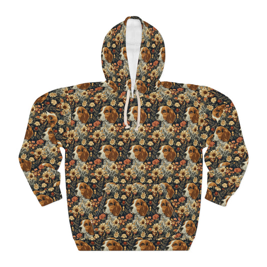 Beagle Blossoms Unisex Pullover Hoodie