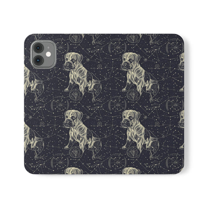 Celestial Boxer Bliss Flip Cases