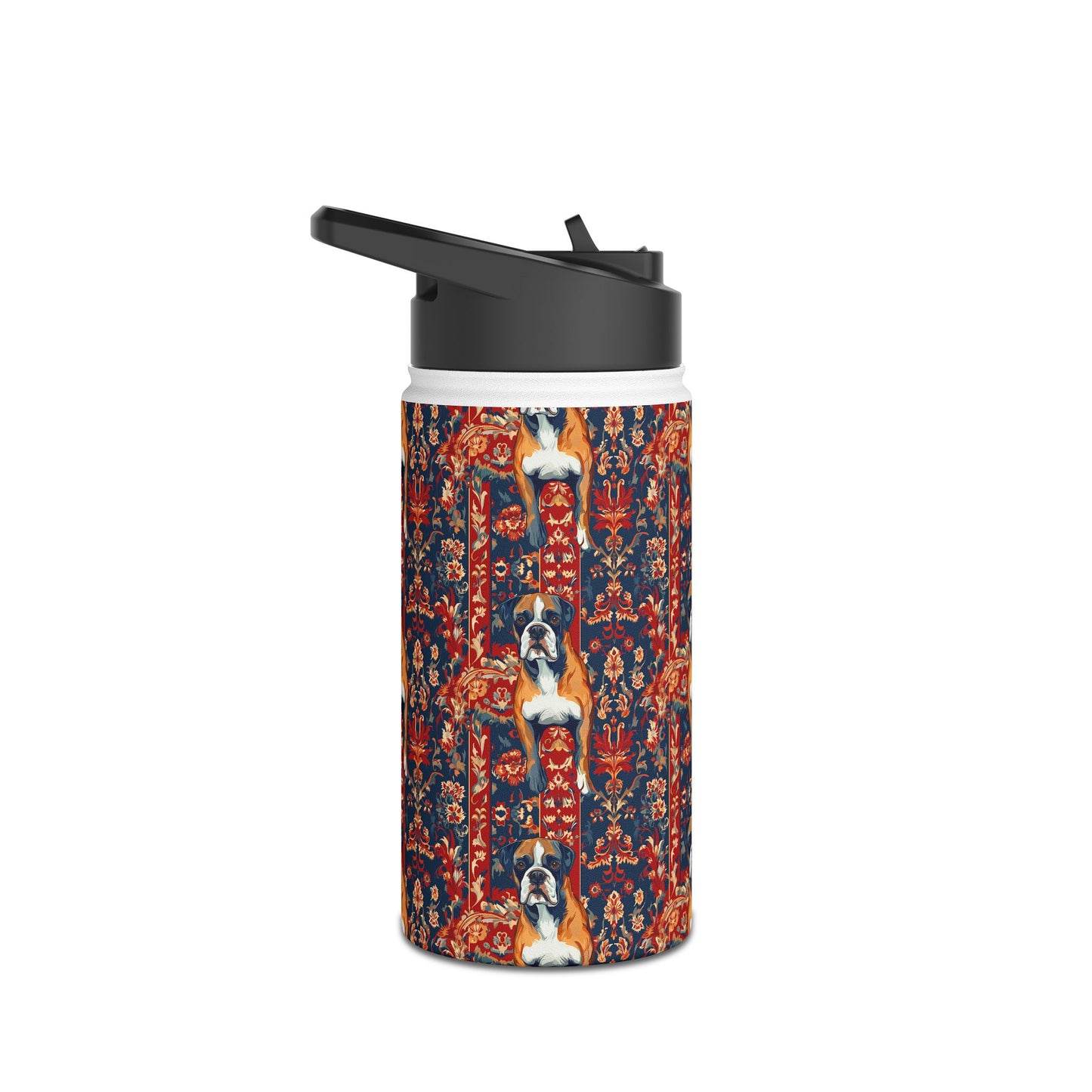 Boxer Blossom Tapestry Delight Stainless Steel Water Bottle