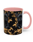 Regal Frenchie Noir Elegance Accent Coffee Mug