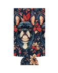 Gothic Rose Bulldog Noir Enchantment Slim Can Cooler