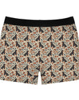 Blossoming Dachshunds Delight Men's Boxer Briefs