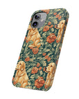 Blooming Goldie Glam Slim Phone Cases