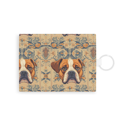 Bowtie Boxer Bliss Leather Card Holder