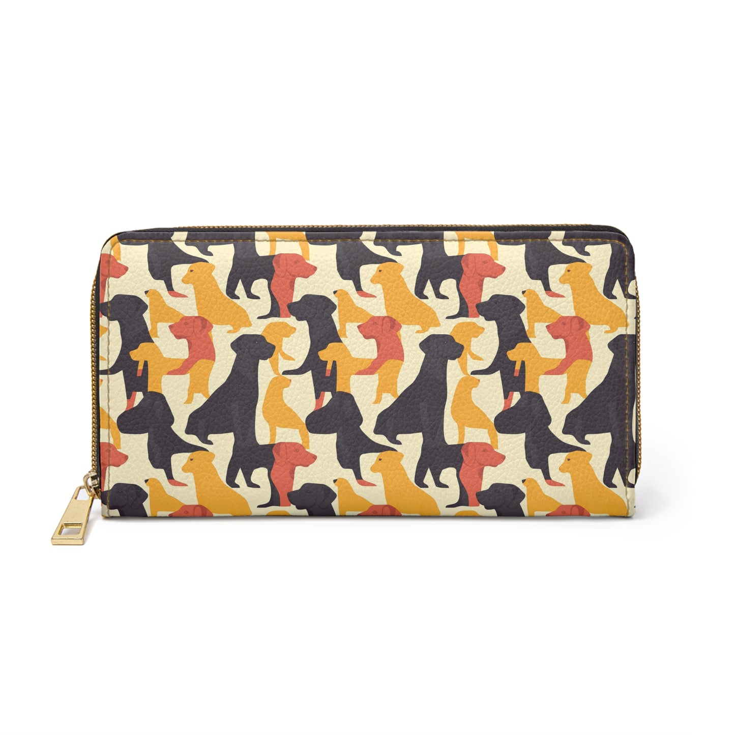 Modern Charm Labrador Chic Zipper Wallet