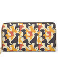 Modern Charm Labrador Chic Zipper Wallet