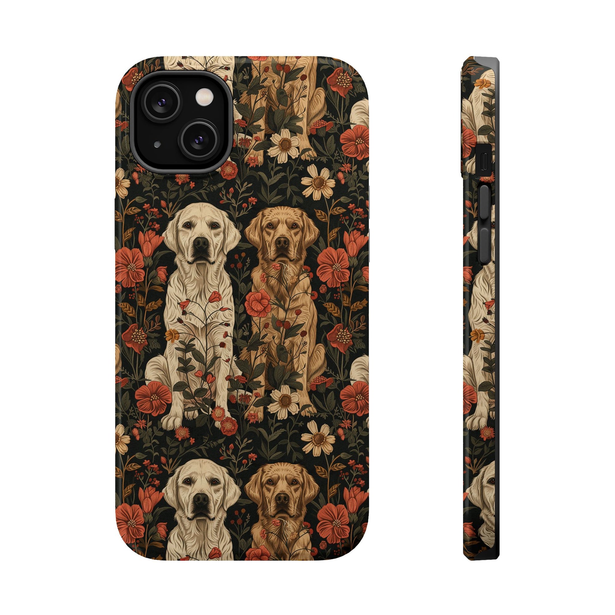 Blossoming Labradors Bouquet Magnetic Tough Cases