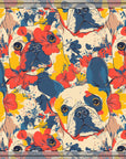 Bloom Pup Frenchietastic Splatter Ceramic Coaster