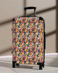 Bloom Pup Frenchietastic Splatter Suitcase